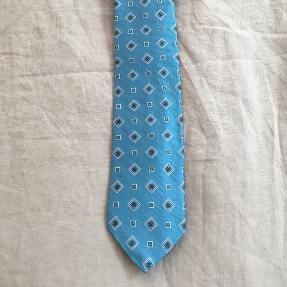 Brooks Brothers Navy/ Royal Blue Repp Stripe English Silk  Brooks Brothers NWT Tie